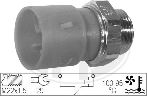 ERA 330301 - Prekidač temperature, ventilator radijatora / klima uređaja www.molydon.hr