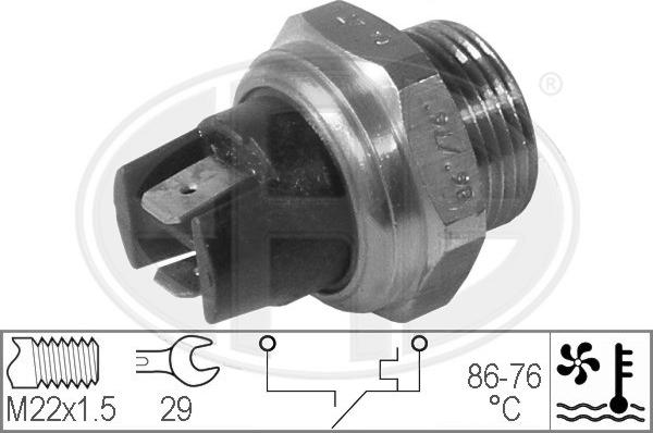 ERA 330292 - Prekidač temperature, ventilator radijatora / klima uređaja www.molydon.hr