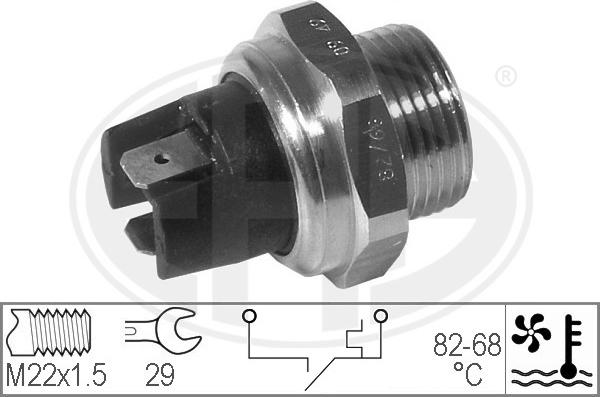 ERA 330266 - Prekidač temperature, ventilator radijatora / klima uređaja www.molydon.hr