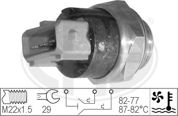 ERA 330215 - Prekidač temperature, ventilator radijatora / klima uređaja www.molydon.hr