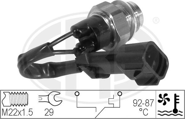 ERA 330275 - Prekidač temperature, ventilator radijatora / klima uređaja www.molydon.hr