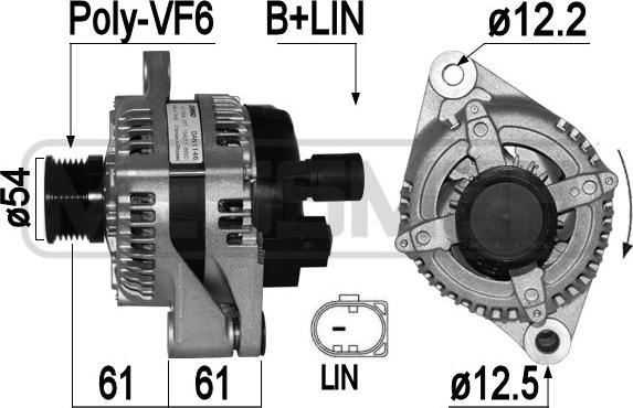 ERA 209456 - Alternator www.molydon.hr