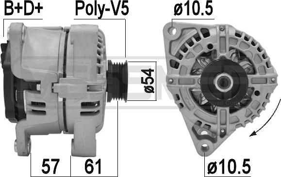 ERA 209450A - Alternator www.molydon.hr