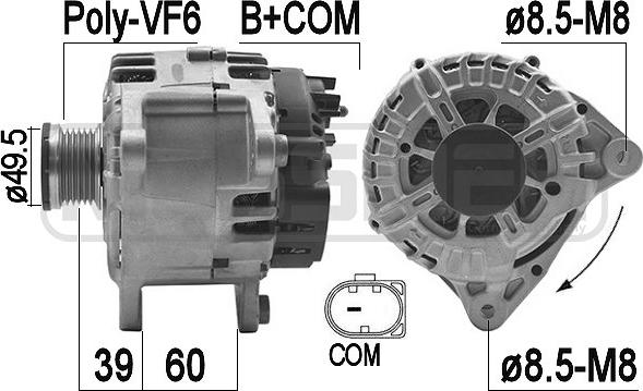 ERA 209463 - Alternator www.molydon.hr