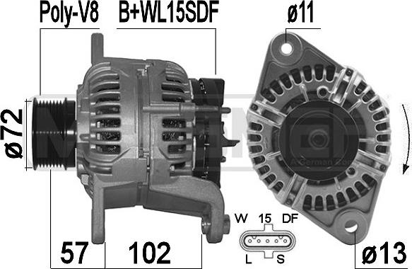 ERA 209489 - Alternator www.molydon.hr