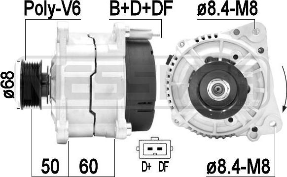 ERA 209439A - Alternator www.molydon.hr