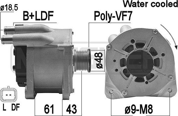 ERA 209420A - Alternator www.molydon.hr