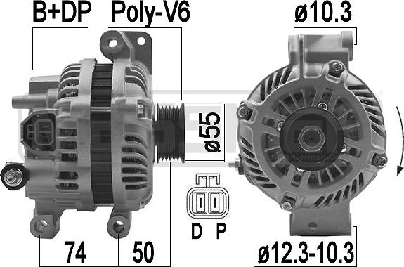 ERA 209422A - Alternator www.molydon.hr