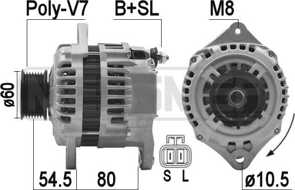 ERA 209473A - Alternator www.molydon.hr