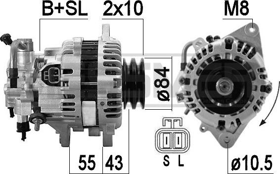 ERA 209599 - Alternator www.molydon.hr