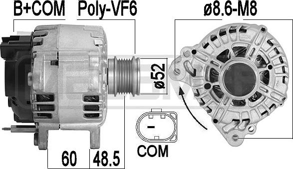 ERA 209595 - Alternator www.molydon.hr