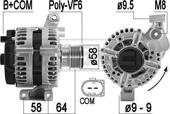 ERA 209590 - Alternator www.molydon.hr