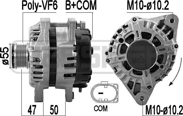 ERA 209598 - Alternator www.molydon.hr