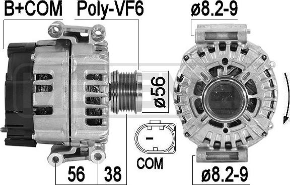 ERA 209592 - Alternator www.molydon.hr