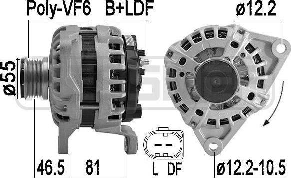 ERA 209558 - Alternator www.molydon.hr