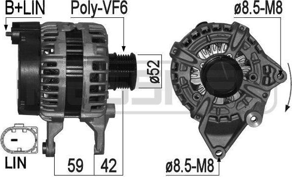 ERA 209563 - Alternator www.molydon.hr