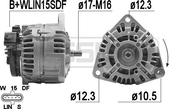 ERA 209503 - Alternator www.molydon.hr