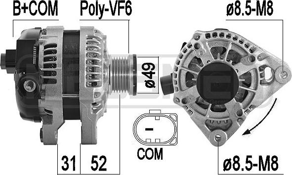 ERA 209585 - Alternator www.molydon.hr