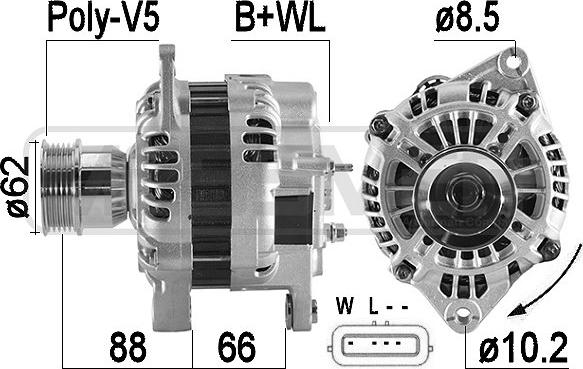 ERA 209581 - Alternator www.molydon.hr