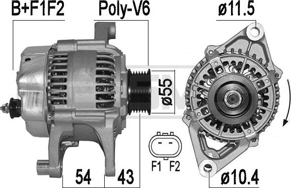 ERA 209530A - Alternator www.molydon.hr