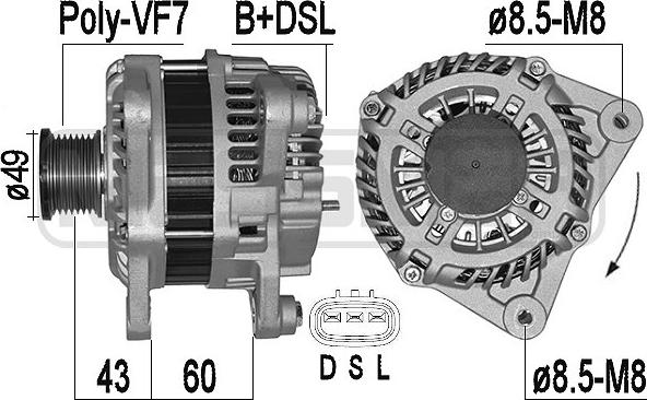 ERA 209526A - Alternator www.molydon.hr