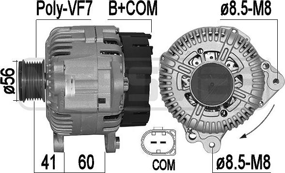 ERA 209577A - Alternator www.molydon.hr