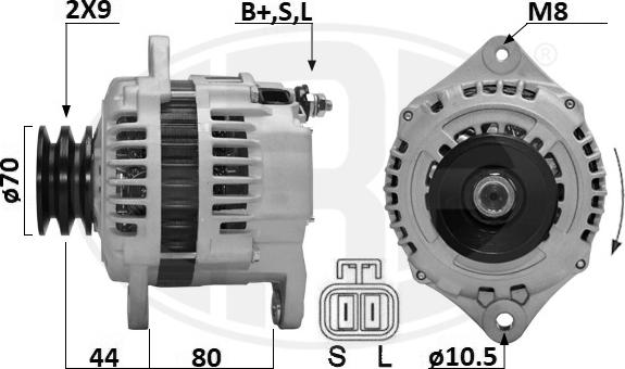 ERA 209665A - Alternator www.molydon.hr