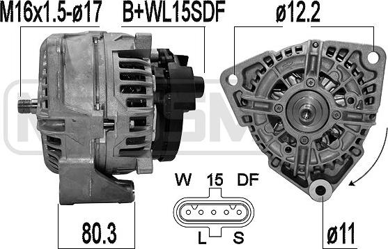 ERA 209609 - Alternator www.molydon.hr