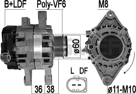 ERA 209606 - Alternator www.molydon.hr