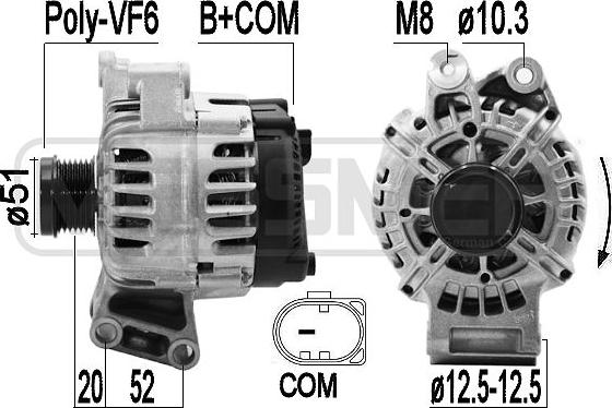 ERA 209601 - Alternator www.molydon.hr