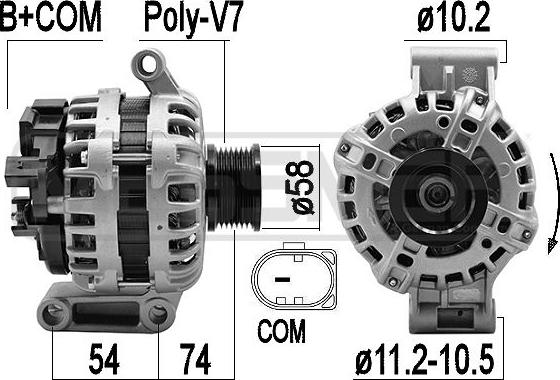 ERA 209603 - Alternator www.molydon.hr