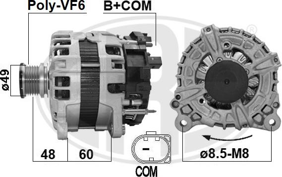 ERA 209629 - Alternator www.molydon.hr