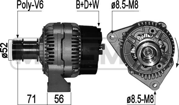 ERA 209092A - Alternator www.molydon.hr