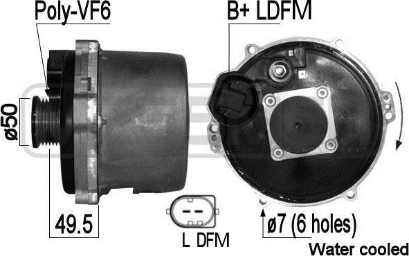 ERA 209048A - Alternator www.molydon.hr