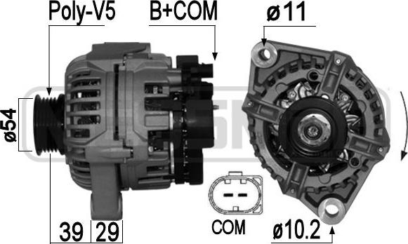 ERA 209042A - Alternator www.molydon.hr