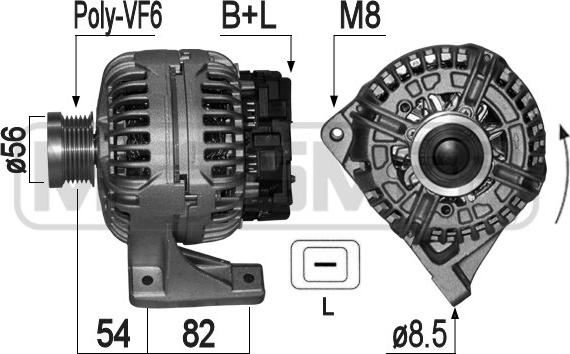 ERA 209055 - Alternator www.molydon.hr