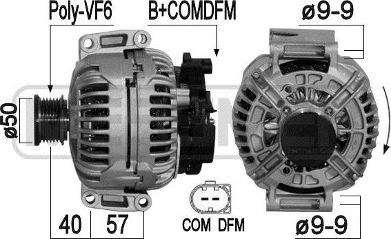 ERA 209050A - Alternator www.molydon.hr