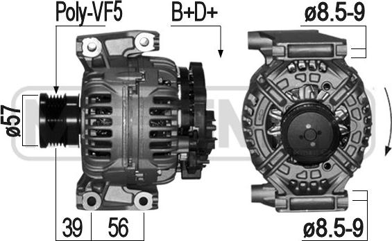 ERA 209058 - Alternator www.molydon.hr