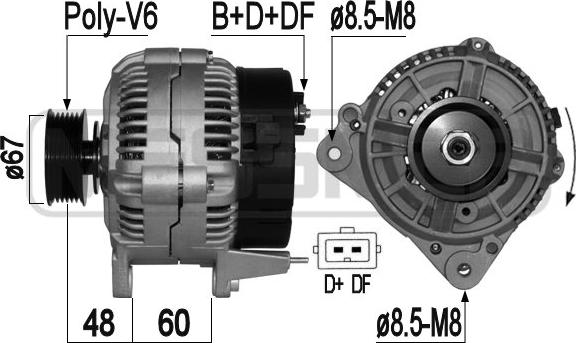 ERA 209064A - Alternator www.molydon.hr