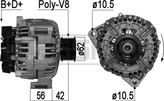 ERA 209060A - Alternator www.molydon.hr