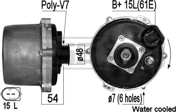 ERA 209068A - Alternator www.molydon.hr