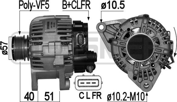 ERA 209006 - Alternator www.molydon.hr