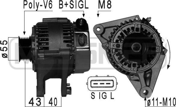 ERA 209003A - Alternator www.molydon.hr