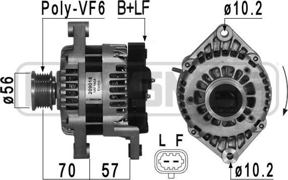 ERA 209018 - Alternator www.molydon.hr