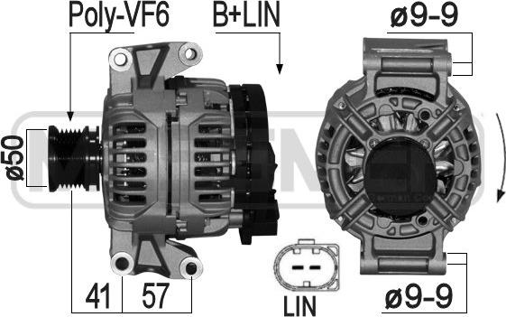 ERA 209082A - Alternator www.molydon.hr