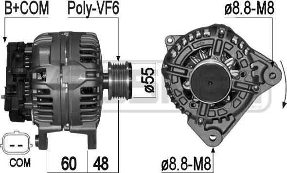 ERA 209071 - Alternator www.molydon.hr