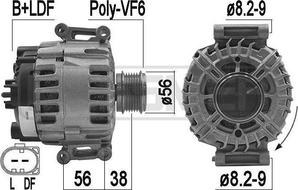 ERA 209194A - Alternator www.molydon.hr