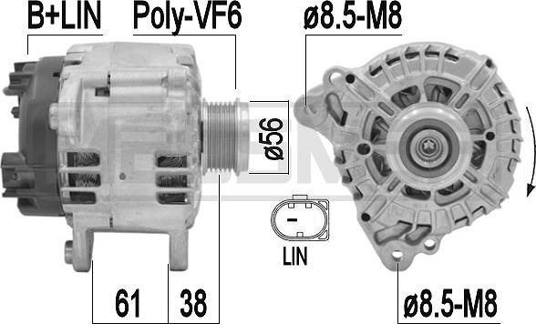 ERA 209195 - Alternator www.molydon.hr