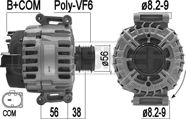 ERA 209192 - Alternator www.molydon.hr