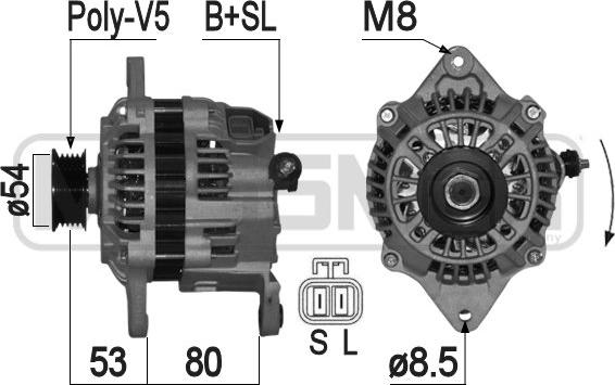 ERA 209140A - Alternator www.molydon.hr